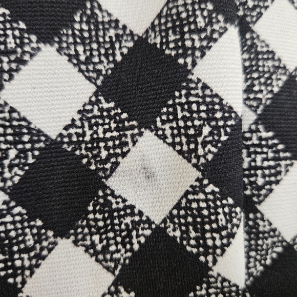 MICHAEL Michael Kors Black and White Checkered Women's Skirt Size 6 Six - Picture 16 of 16